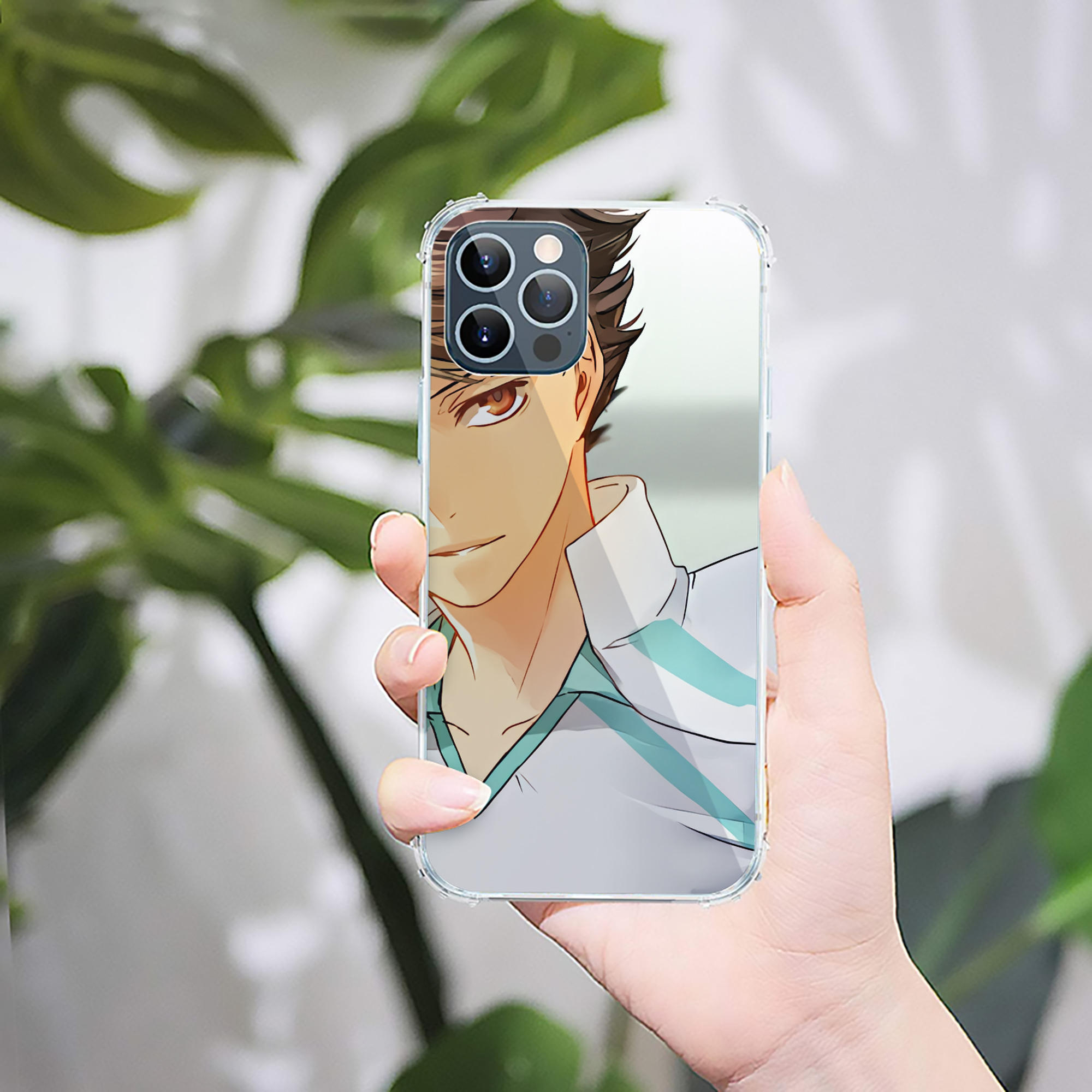 （画像用） ハイキュー!! Haikyu!! 【iPhone 12シリーズ対応】透明スマホケース（クリアソフトケース）